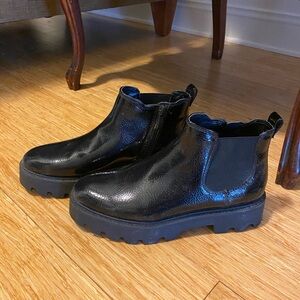 Franco Sarto Black Ankle Boots